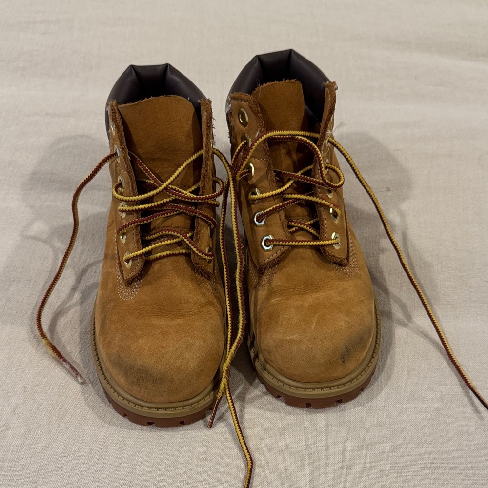 Timberland Brown Leather Kids Boots
